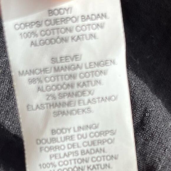 Lucky Brand Jacket Coat Women's Xl Black White Geometric Long Cotton Zip Snaps - Picture 10 of 11